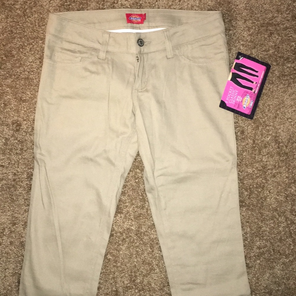 Khaki jeans